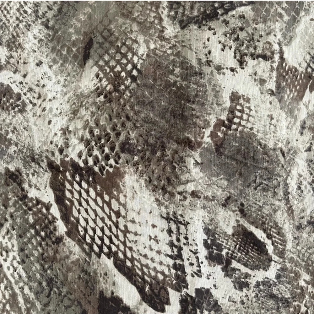 Anthropologie Chaudry Snake Skin Maxi Dress - Picture 4 of 5